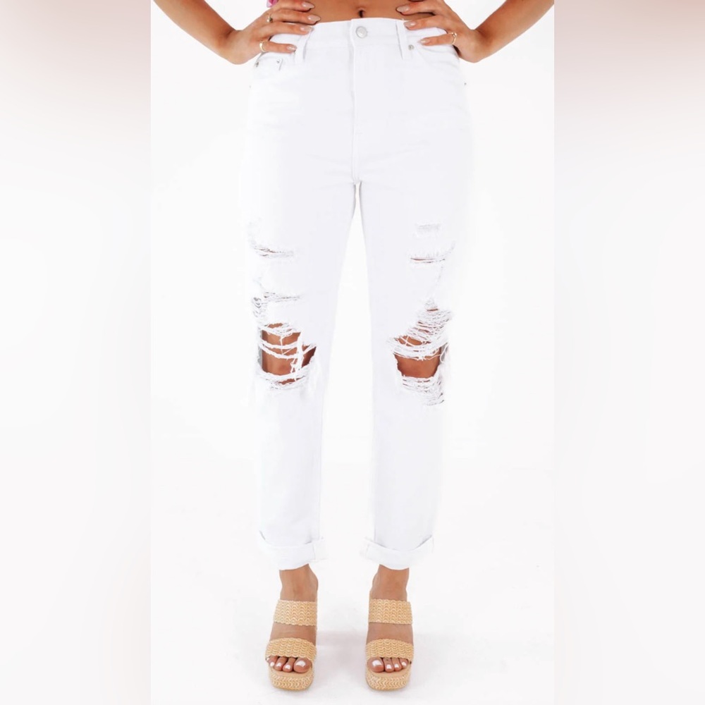 Pistola Presley High Rise Relaxed Roller Jeans. NWT size 27.